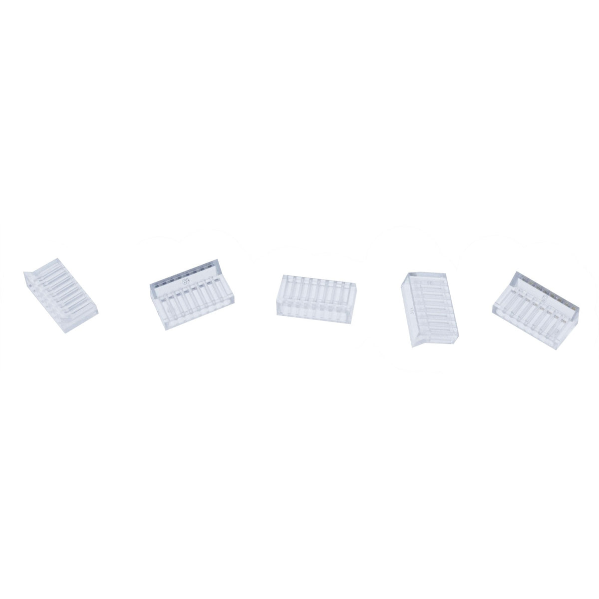 Inline® Crimp Plugs Cat.6a Rj45 Shielded, With Bend Protection And Insertion Guide, Black, 100pcs. Pack