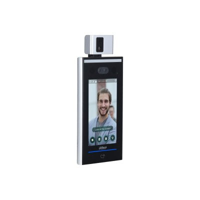 Dahua Asi7213x-V1-T1 Lector Autónomo Lcd Táctil De Reconocimiento Facial+Pin+Tarjeta Y Temperatura Corporal