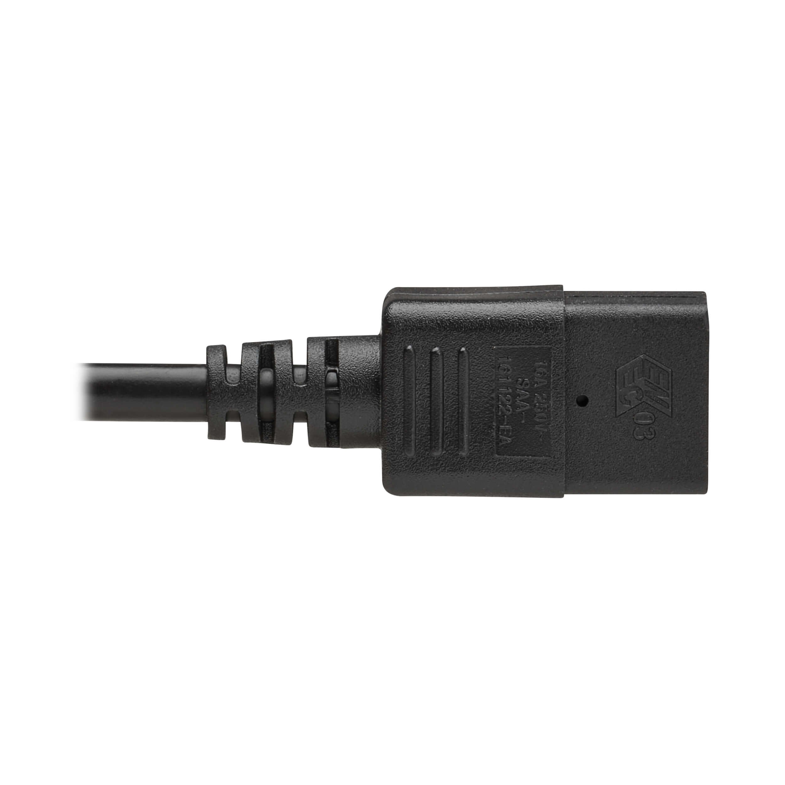 EAN 0037332281029 - Eaton P036-02M-EU cable de transmisión Negro 2 m IEC C20 IEC C19 imagen 5