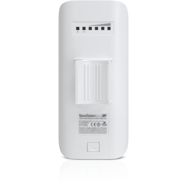 Nanostation Ubiquiti Locom2 - 802.11b/G/N - 2.4ghz - 1xrj45 - Doble Polaridad - Modos Ap / Client / Wds - Incluye Poe