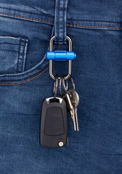 Troika Schlüsselanhänger 2-Way Key Azul
