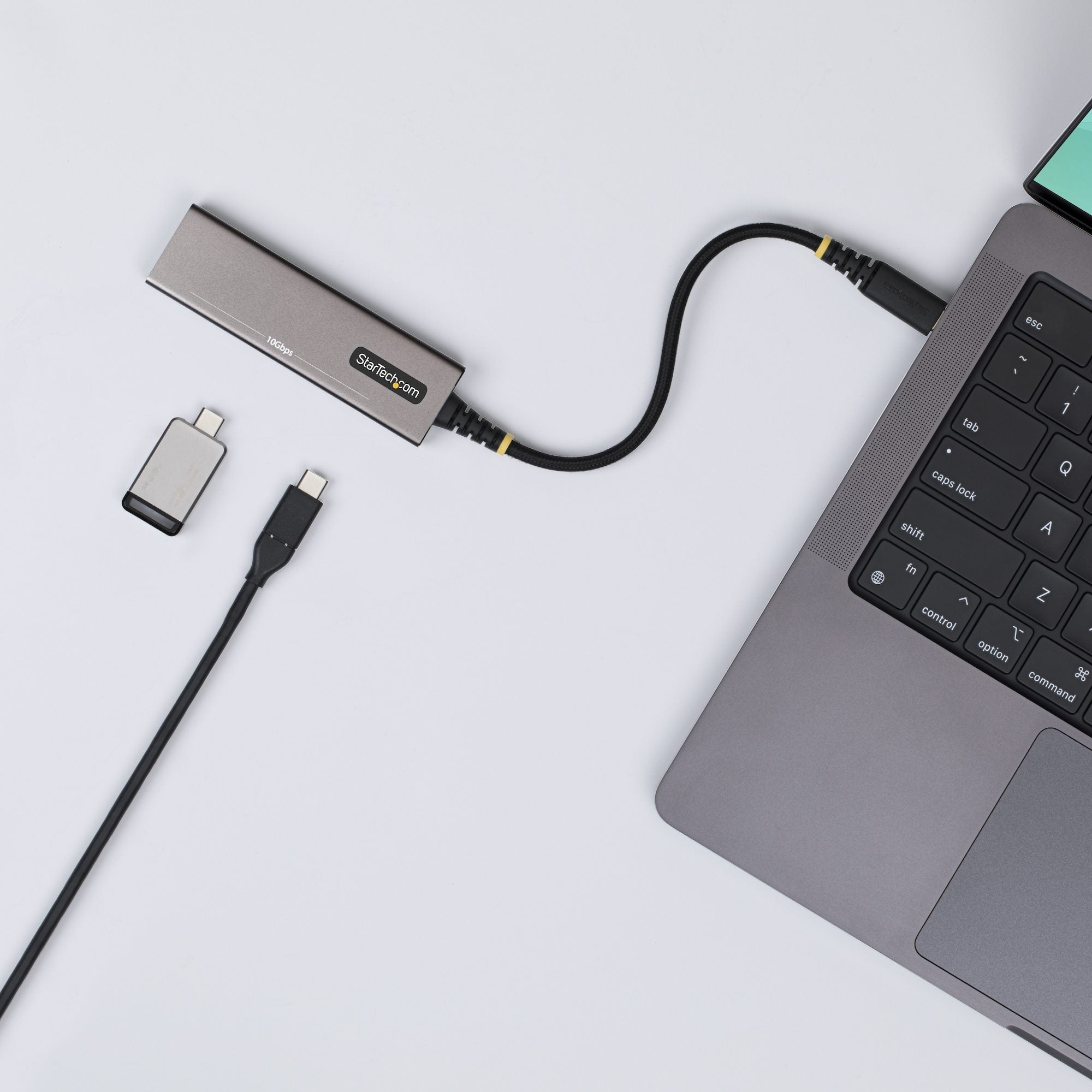 Hub Usb-C De 4 Puertos Ladron Cpnt