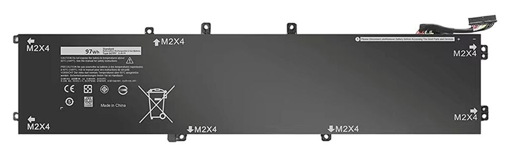 Battery Li-Polymer 97.00wh  Dell Black