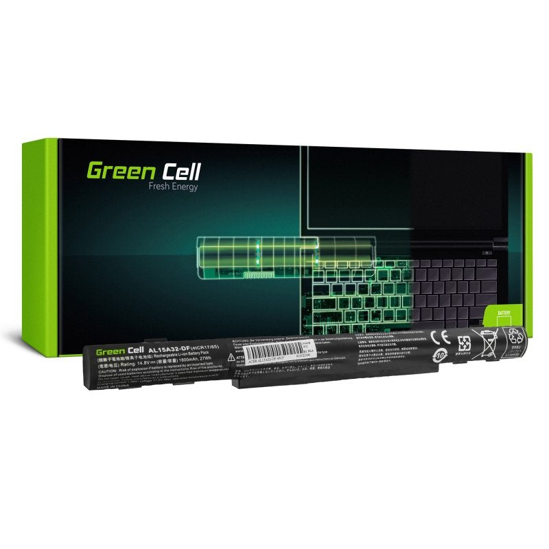 Batería Para Portátil Acer Aspire E5-573 Al15a32 14.8v 1800 Mah Ac68
