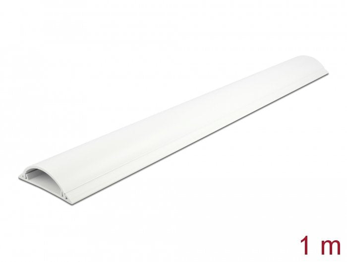 Delock Cablekanal Selbstklebend 70 X 20 Mm - Länge 1 M Weiss