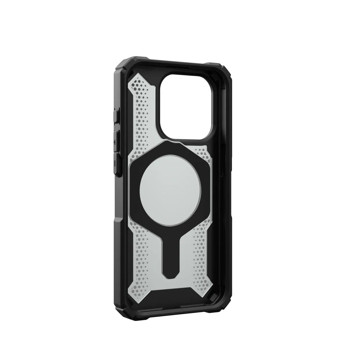 Funda Uag Serie Plasma Xte Magsafe Black Orange Apple Iphone 15 Pro