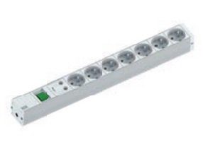 EAN 4016514031917 - Bachmann 333.838 unidad de distribución de energía (PDU) 7 salidas AC 1U Gris imagen 1