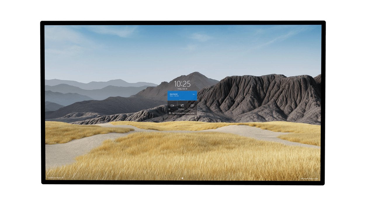 Microsoft Surface Hub 2s 85" Superficie Táctil 1 X Core I5 Hasta Ram 8 Gb Ssd 128 Gb Uhd Graphics 620 Gigabit Ethernet Wlan: 802.11a/B/G/N/Ac Bluetooth 5.0 Win 10 Team Monitor: Lcd 85" 3840 X 2160 (Ultra Hd 4k) Pantalla Táctil Platino
