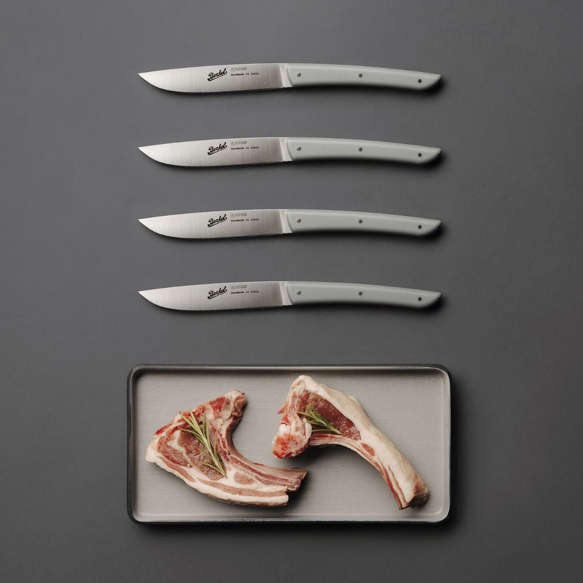 Berkel Kco4sw11srgbl Cuchillo De Cocina Acero Inoxidable 4 Pieza(S) Cuchillo Para Carne