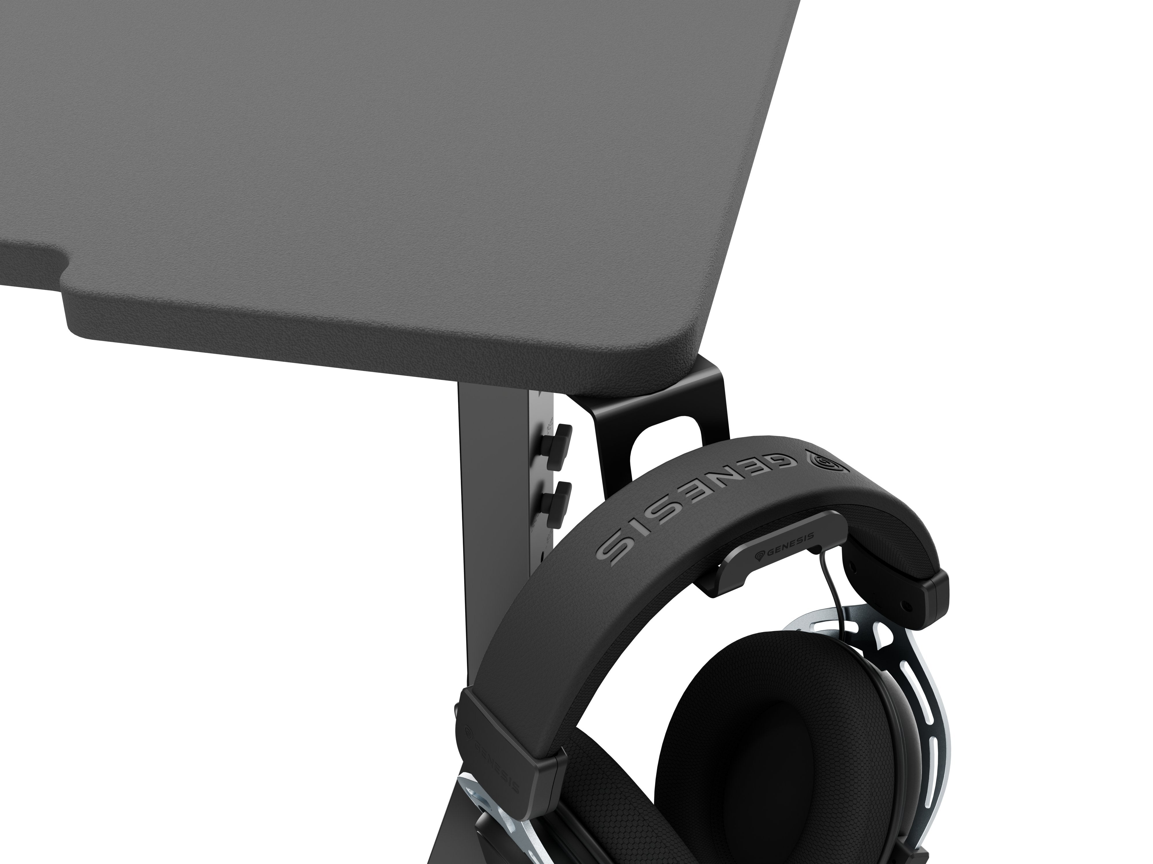 Mesa Gaming Genesis Holm Modular 180 Rgb Negro 180x75 Cm
