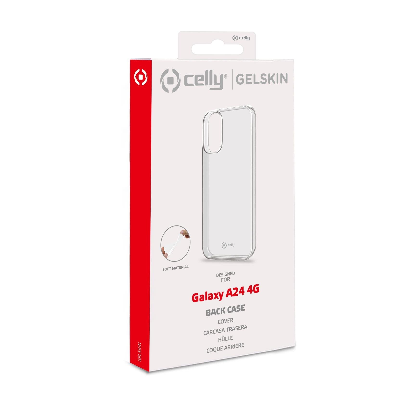 Celly Gelskin1038 Funda Para Galaxy A24 4g  (6.5") Transparente