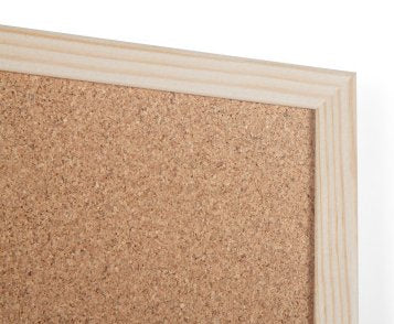 Bi-Office Mc030012010 Tablón De Anuncio Tablón De Anuncios Fijo Pino Corcho, Madera