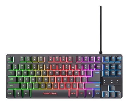 Teclado Español Trust Combo Gaming Gxt798  Teclado + Raton