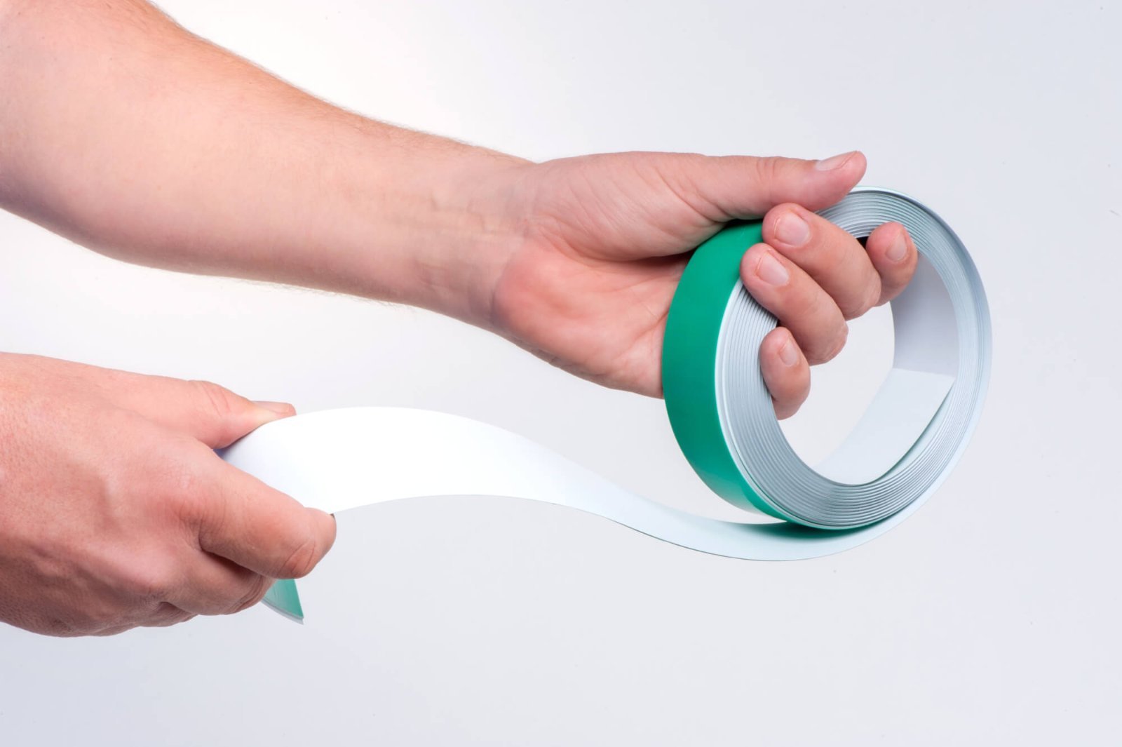 Maul Magnetband 5m Blanco Selbmklebend