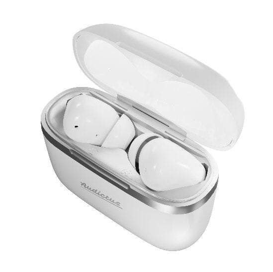 Auriculares Bluetooth In Ear Audictus Dopamine 2.0 Tws Bt5.1 Microfono Blanco