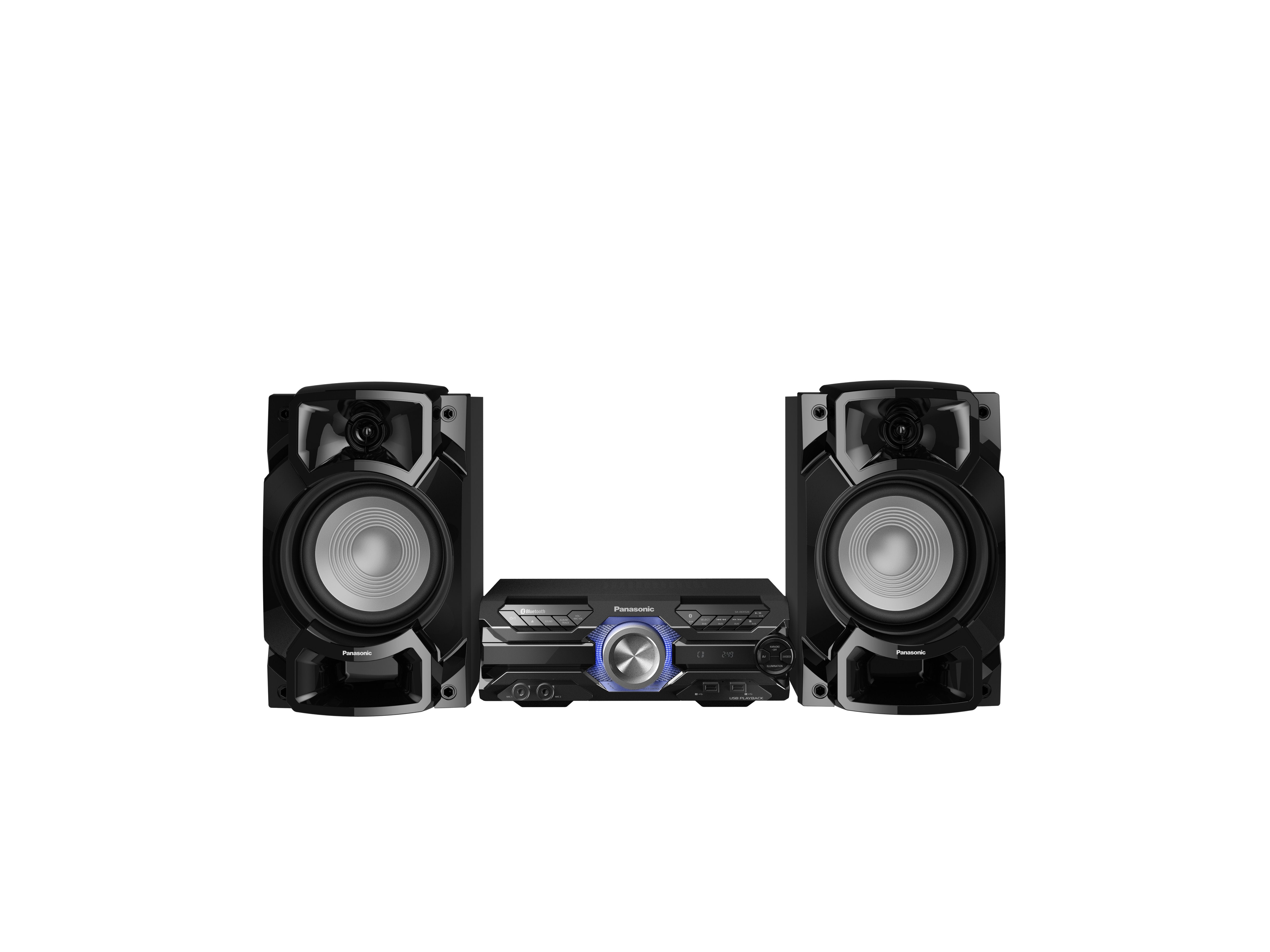 Mini Cadena De Música Panasonic Sc-Akx520  Para Uso Doméstico 650 W Negro