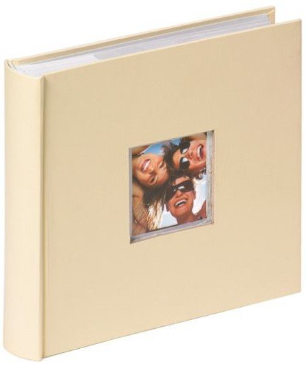 Walther Design Fun Álbum De Foto Y Protector Crema De Color 200 Hojas 10 X 15