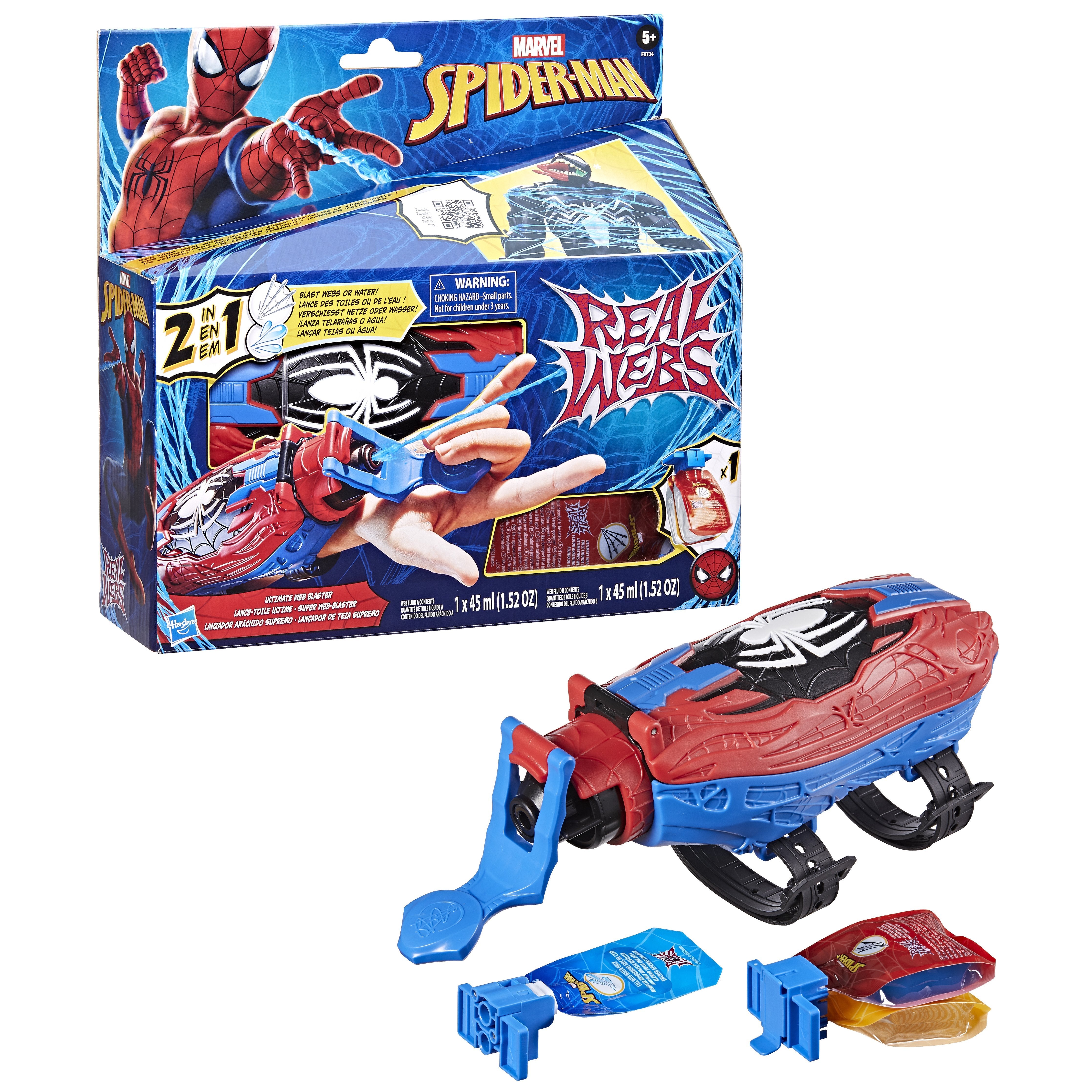 Lanzador Aracnido Supremo Spiderman Marvel