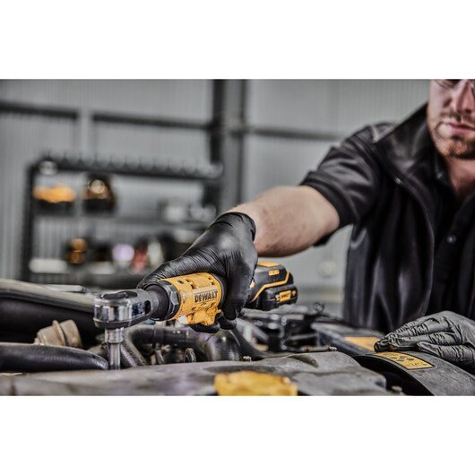 Dewalt Carraca Inalámbrica Dcf504l1g, 1/4", 12 Voltios, Destornillador Amarillo/Negro, Batería Xr Li-Ion 3,0 Ah