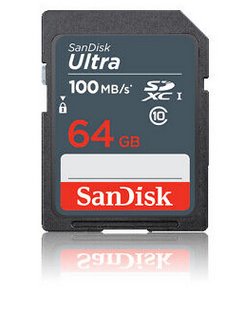 EAN 0619659185282 - SanDisk Ultra 64 GB SDXC UHS-I Clase 10 imagen 1