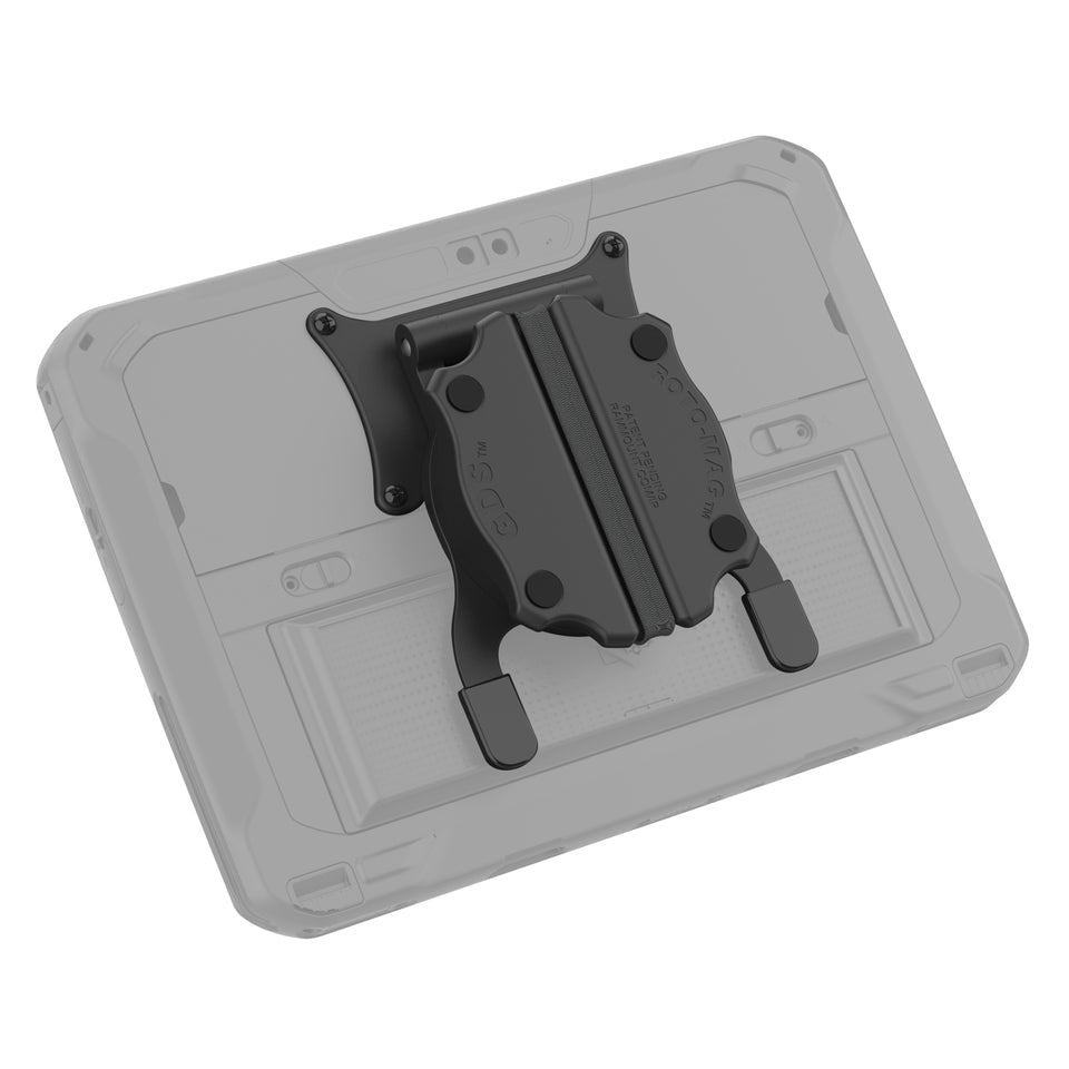 Unpkd Ram Back Plate Base For Roto Mag Kick Stand For Zebra Et6 Tablet