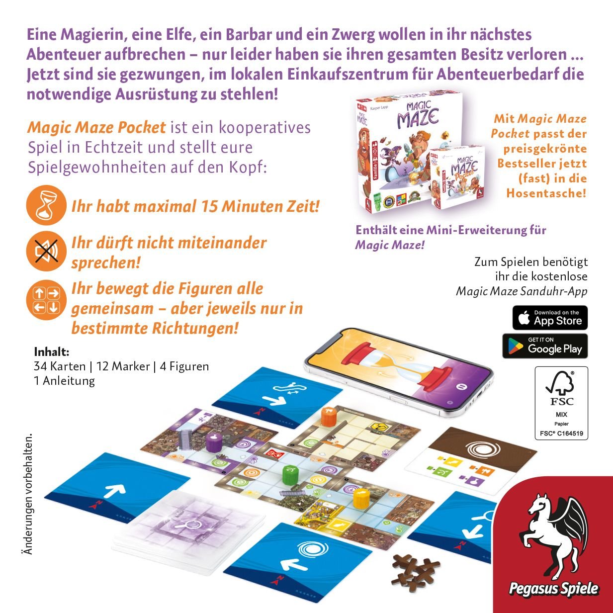 Pegasus Magic Maze Pocket 57205g