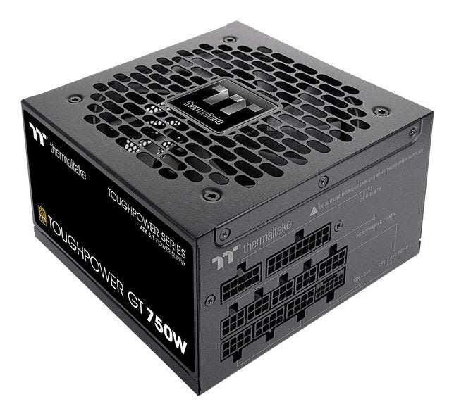Fuente Thermaltake Toughpower Gt 750w De Alimentación Para Pc 1x Gpu De Alta Potencia De 12 Pines, 4x Pcie, Gestión De Cables, 750 Vatios Ps-Tpt-0750fnfage-3
