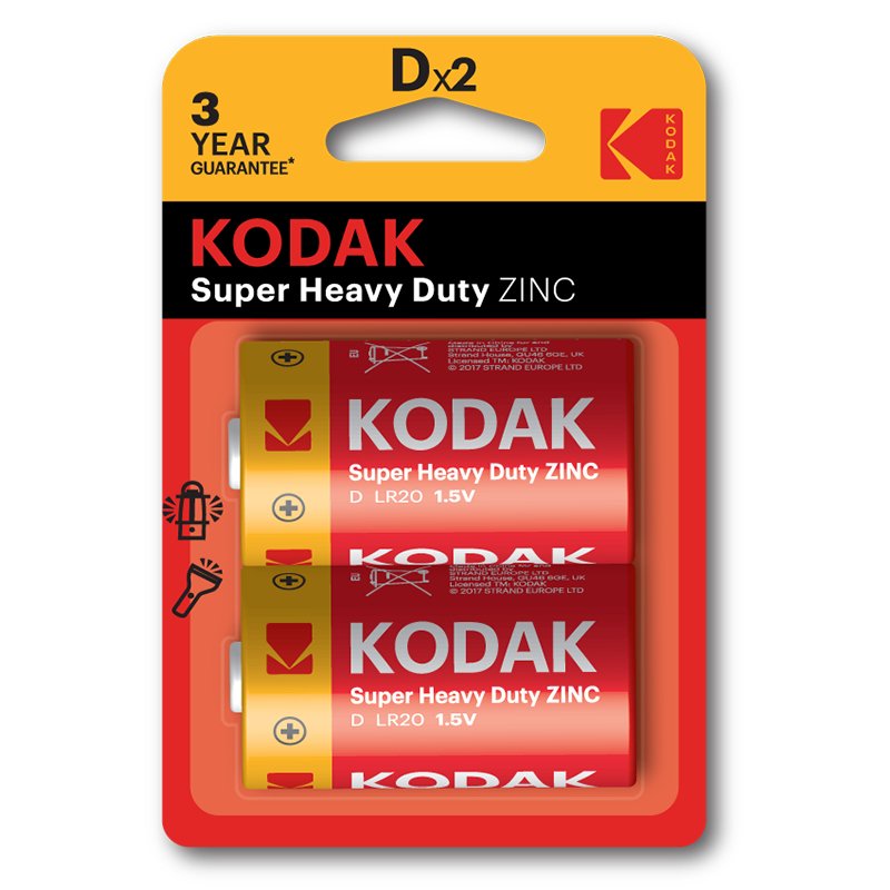 EAN 0887930946383 - Kodak CTA30946385 pila doméstica Batería de un solo uso D Cloruro de zinc imagen 1