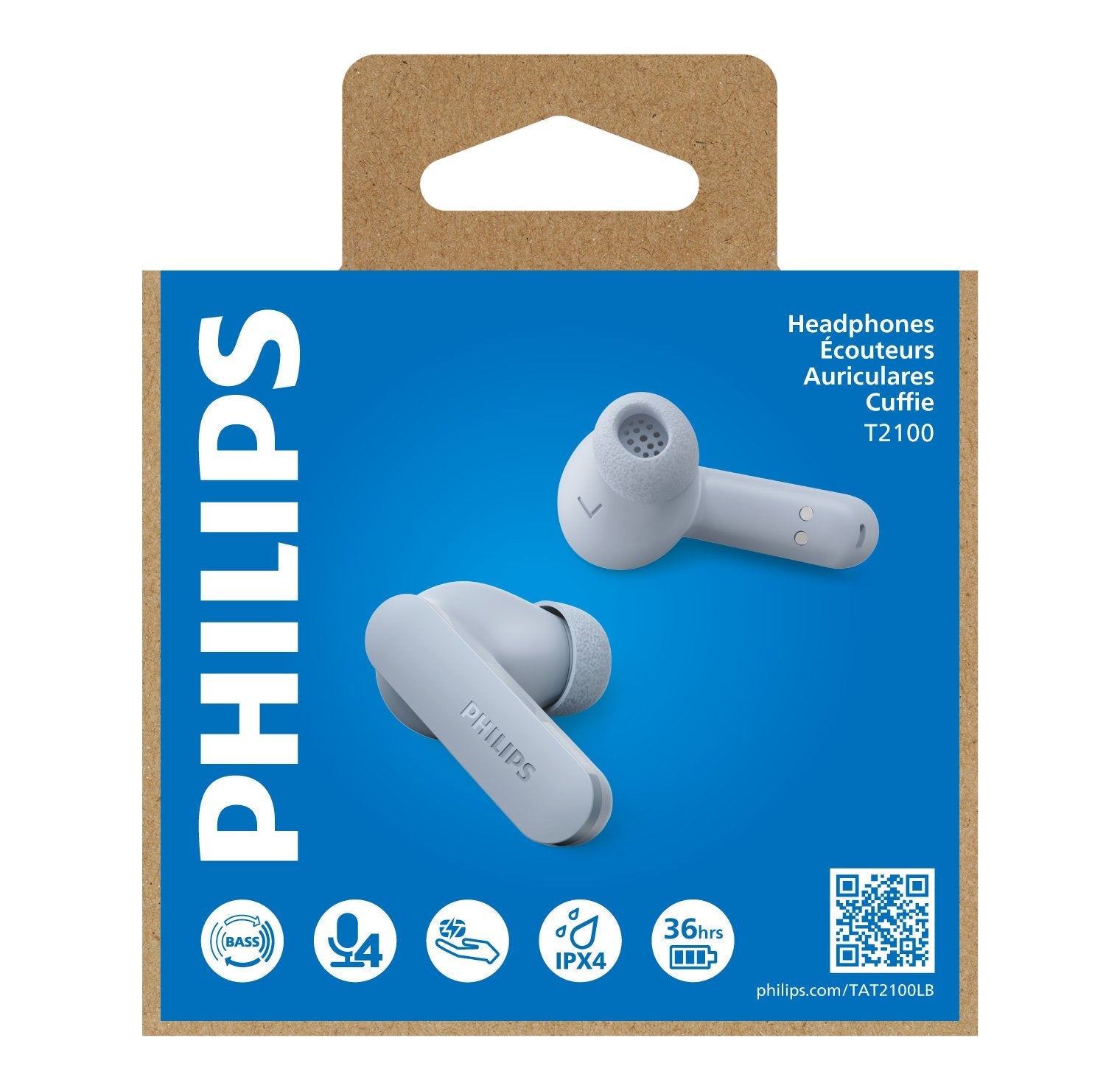 Philips Tat2100lb/00 Blue