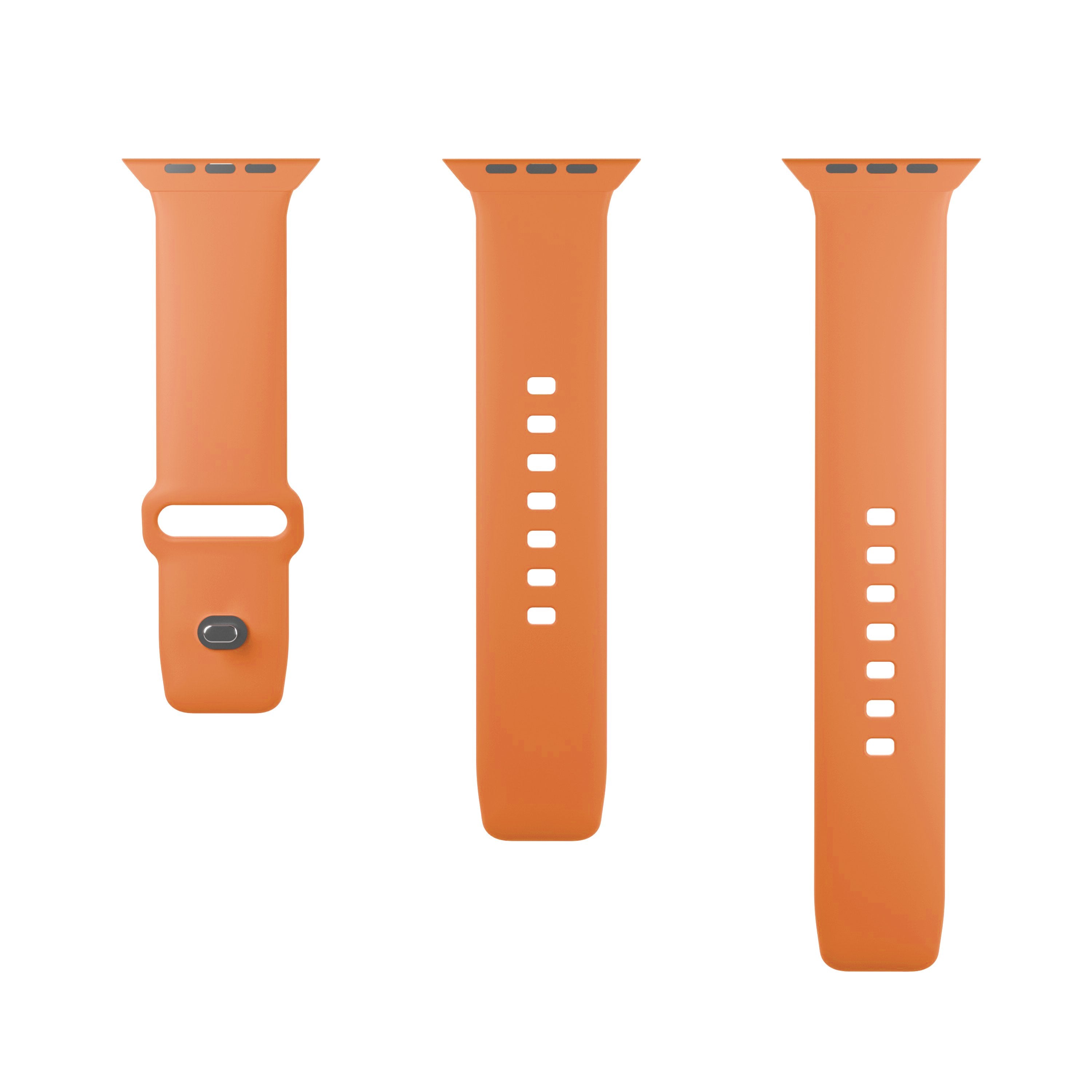 Puro Icon - Elastyczny Pasek Do Apple Watch 42/44/45/49 Mm (S/M & M/L) (Apricot)
