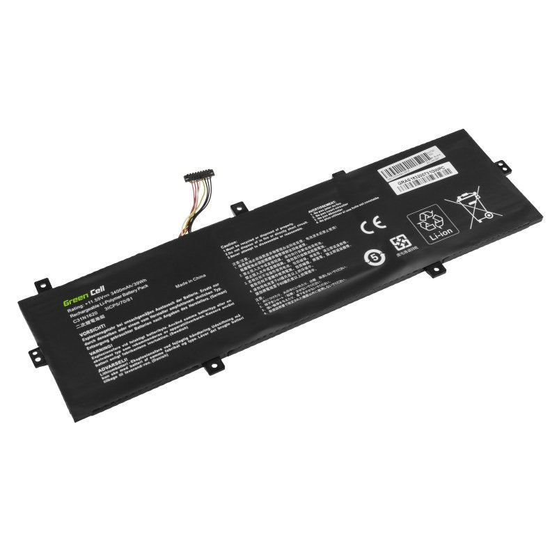 Battery Green Cell C31n1620 For Asus Zenbook Ux430 Ux430u Ux430ua Ux430un Ux430uq