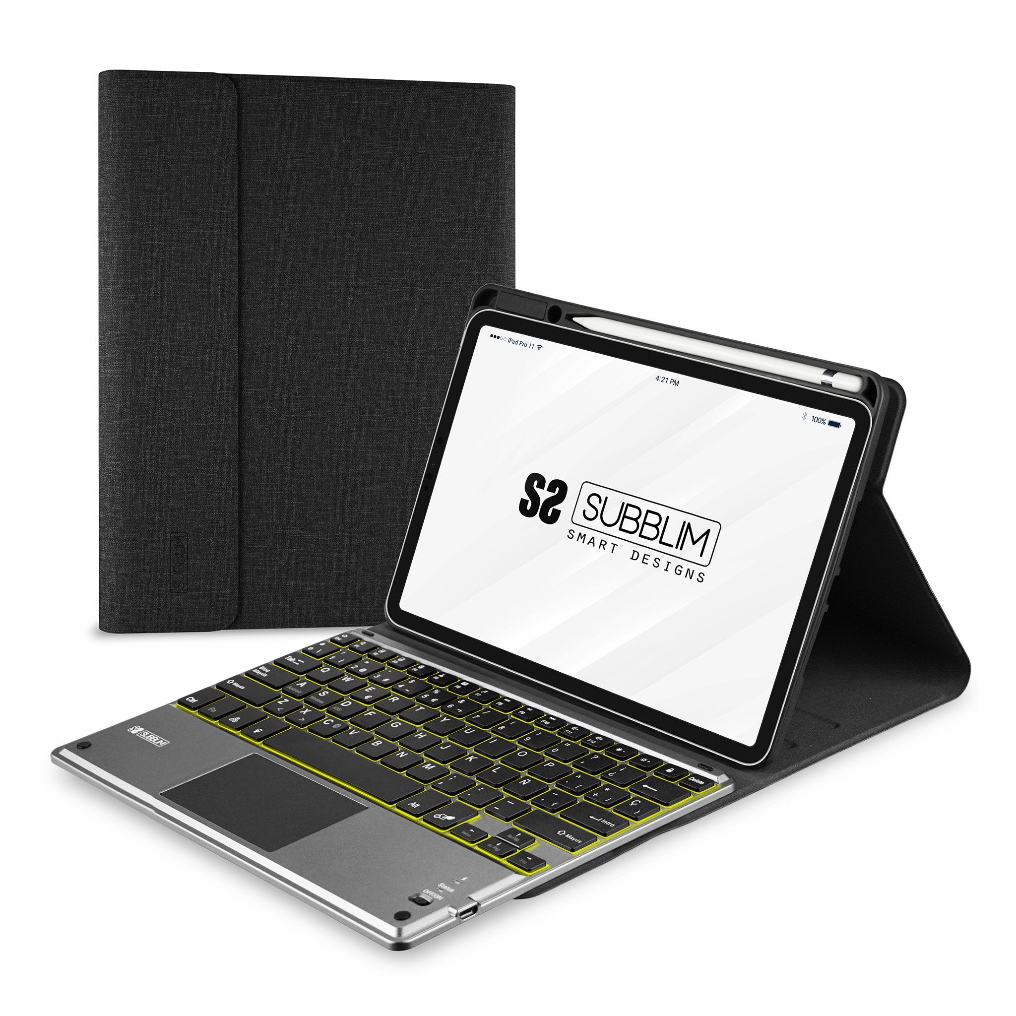 EAN 8436586743659 - SUBBLIM Funda Tablet KEYTAB ProBT Touchpad Ipad 10,9/11 10a/11a Gen NEGRA imagen 14