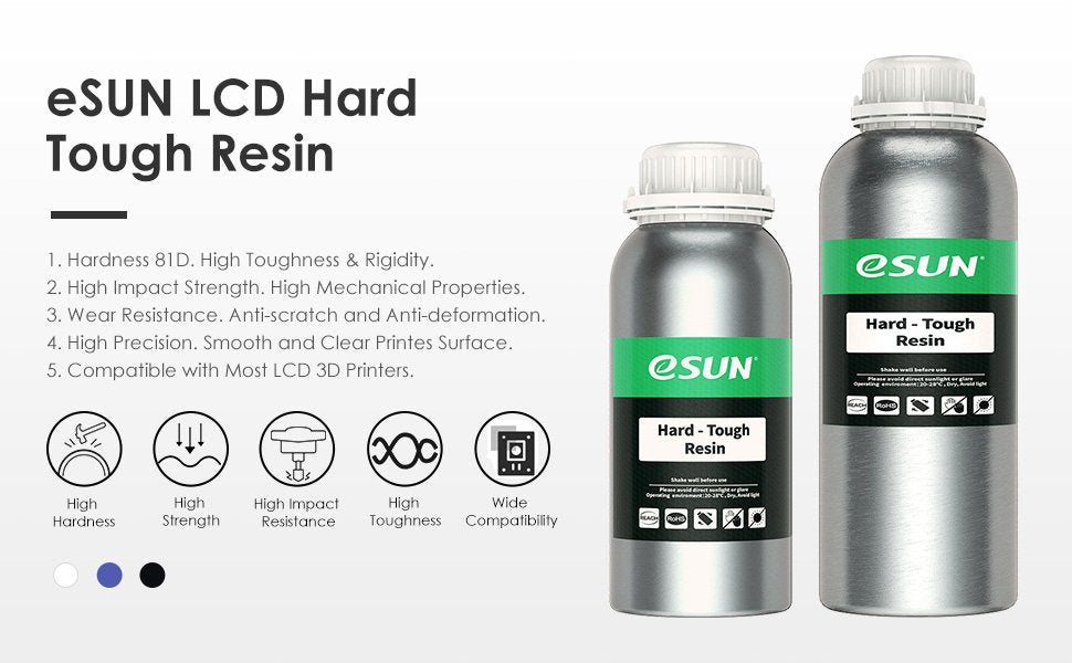 Uv Lcd Hard Tough Gris 1kg