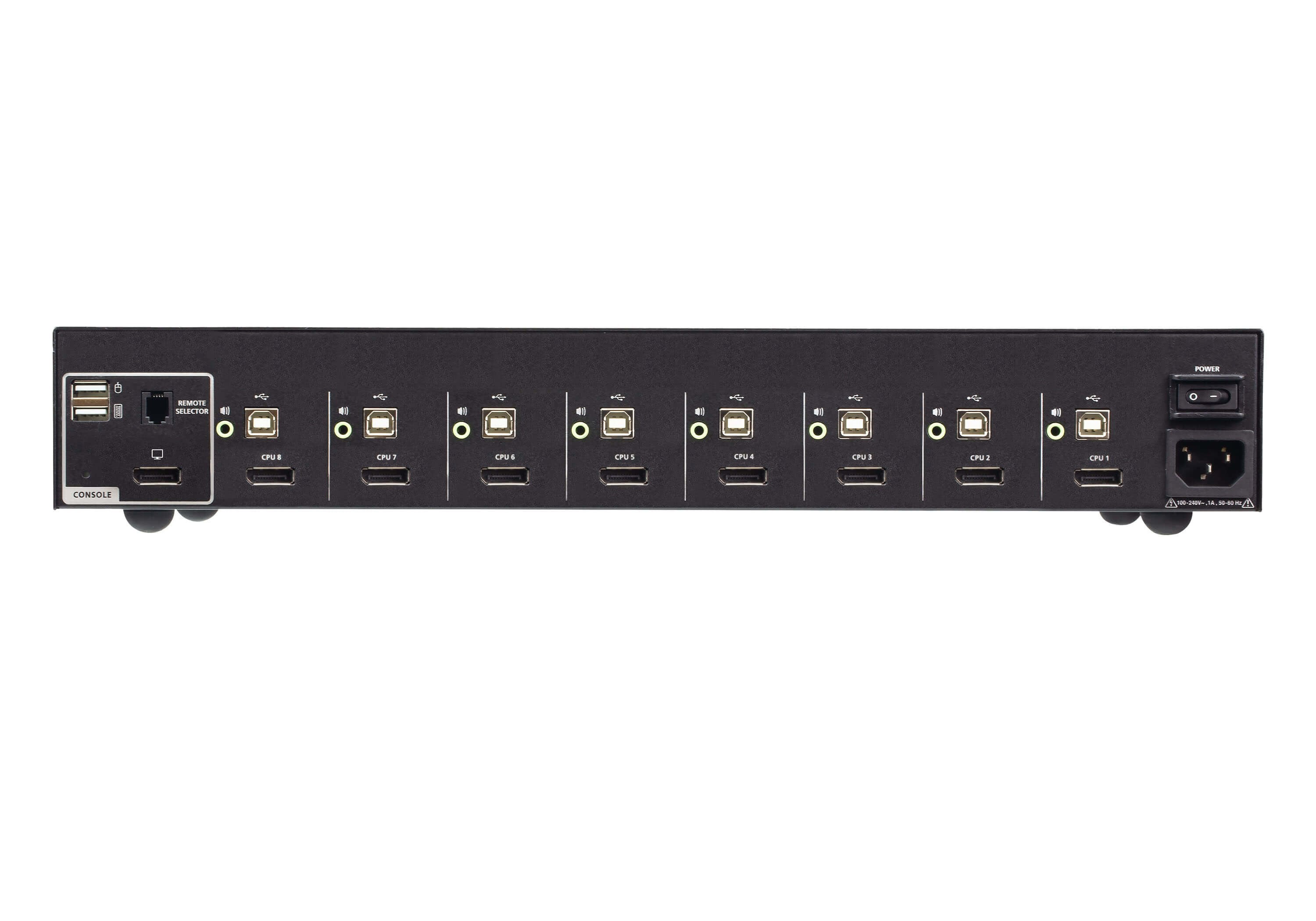 8-Port Usb - 4k Displayport Secure Kvm Switch (Psd Pp V4.0 Compliant)