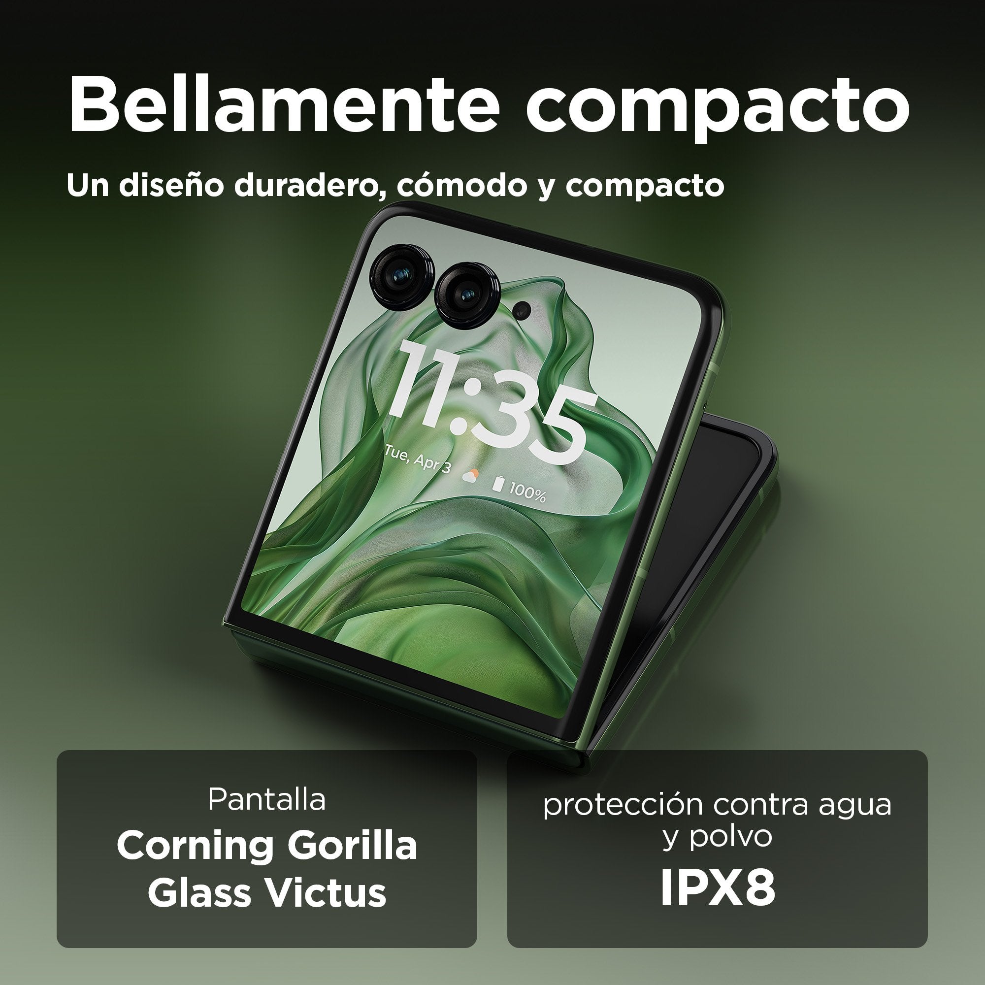 EAN 0840023259609 - Motorola razr 50 Ultra 17,5 cm (6.9") SIM doble Android 14 5G USB Tipo C 12 GB 512 GB 4000 mAh Verde imagen 18