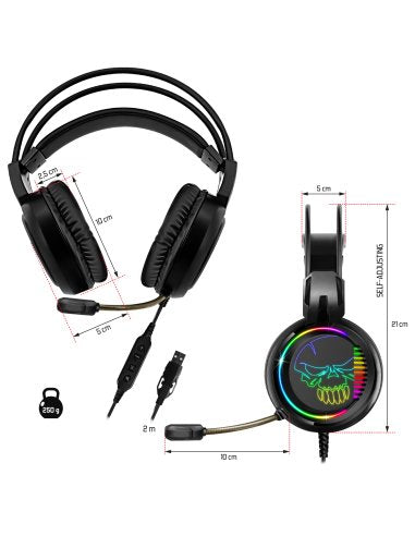 Spirit Of Gamer Auricular Elite H10 Negro