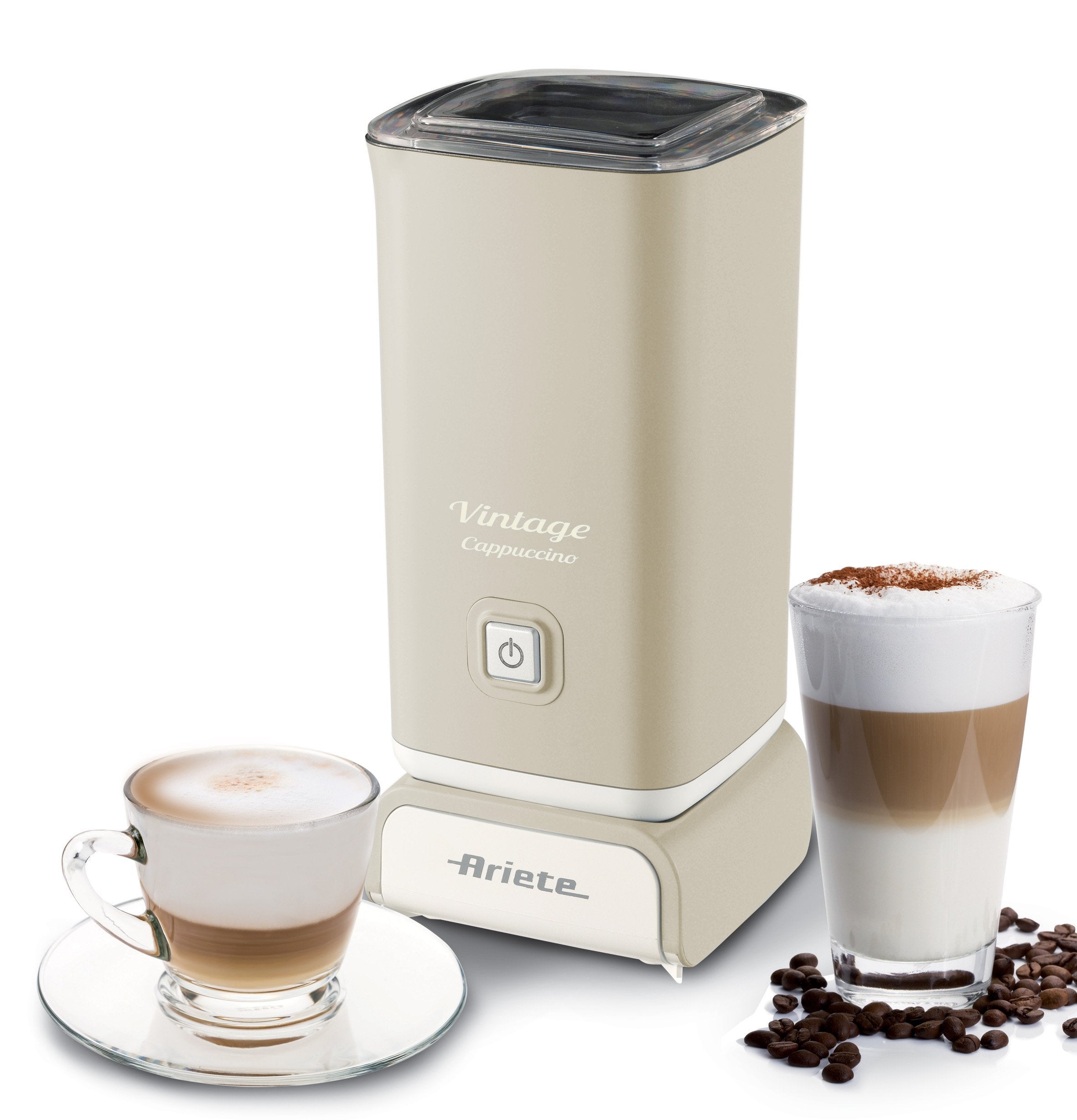 Espumador De Leche Ariete Vintage Beige