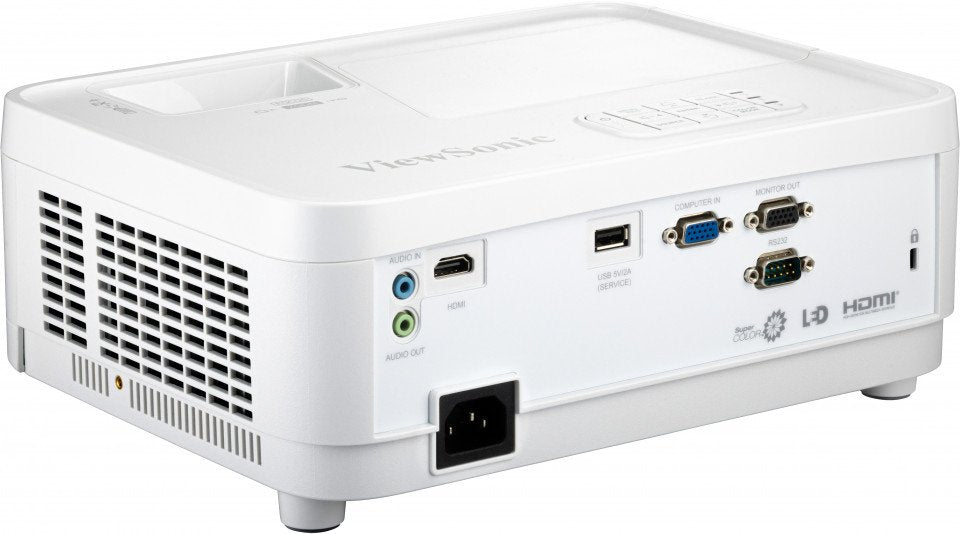 Viewsonic Ls510w Proyector De Alcance Estándar 3000 Lúmenes Ansi Led Wxga (1280x800) Blanco