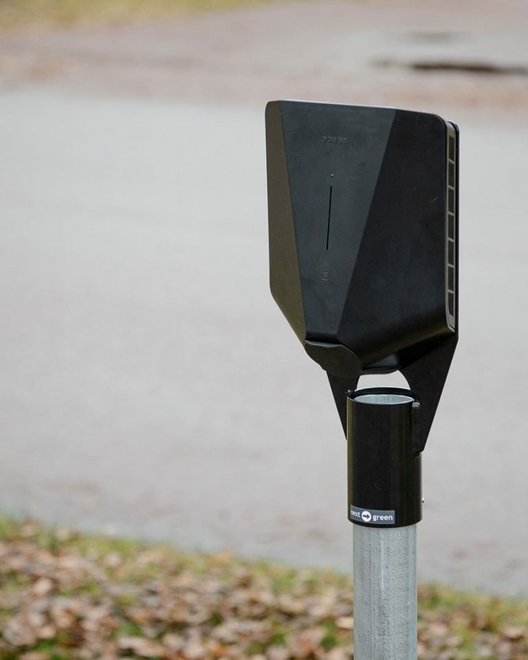 Charging Box Mount Poleplate  160 E