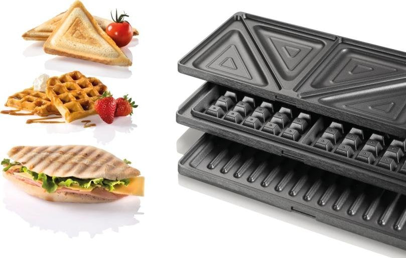 EAN 3838782657689 - Gorenje SM703GCB sandwichera 700 W Negro imagen 3