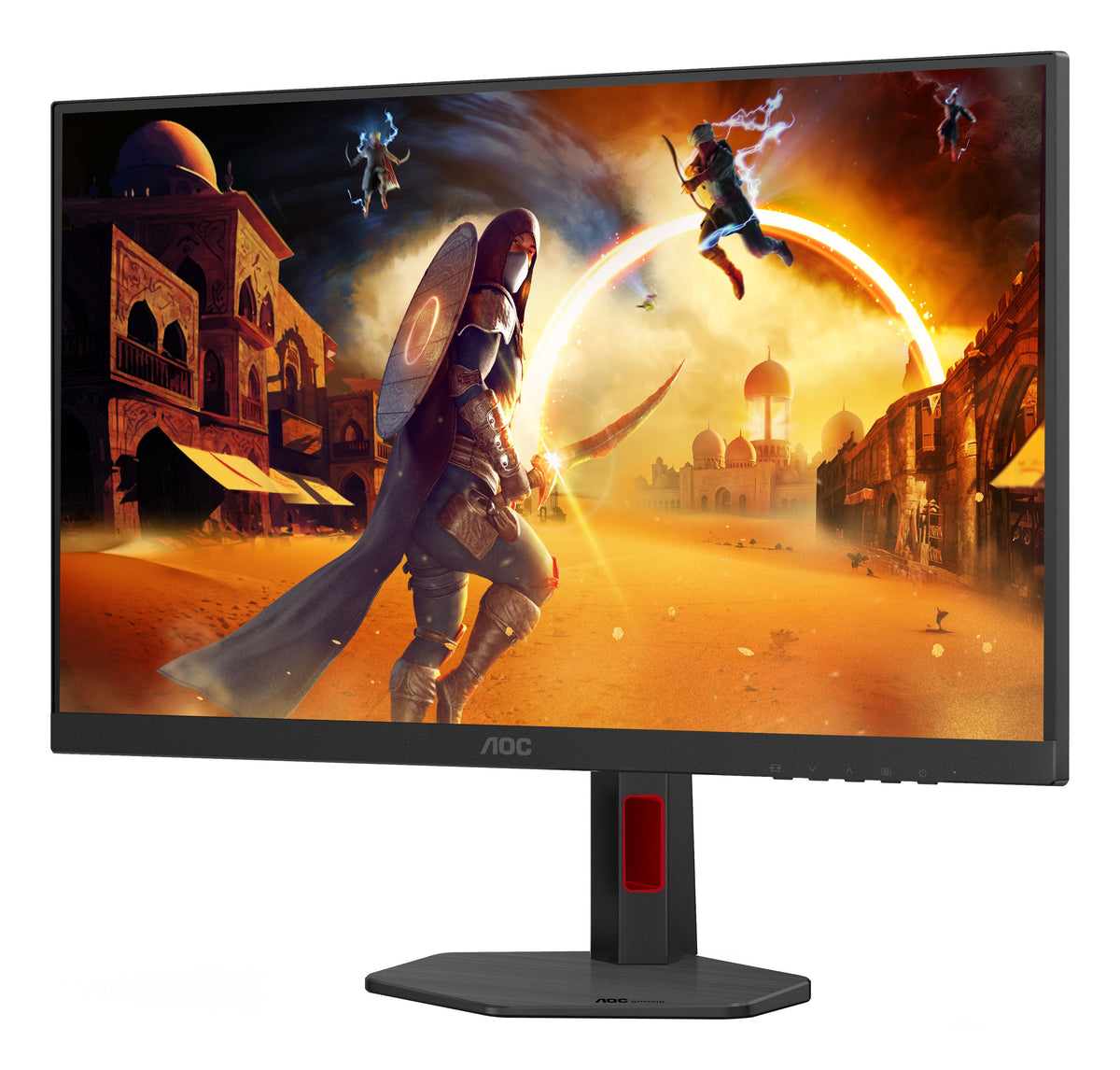 EAN 4038986182973 - AOC G4 Q27G4ZR pantalla para PC 68,6 cm (27") 2560 x 1440 Pixeles Quad HD LED Negro, Rojo imagen 7
