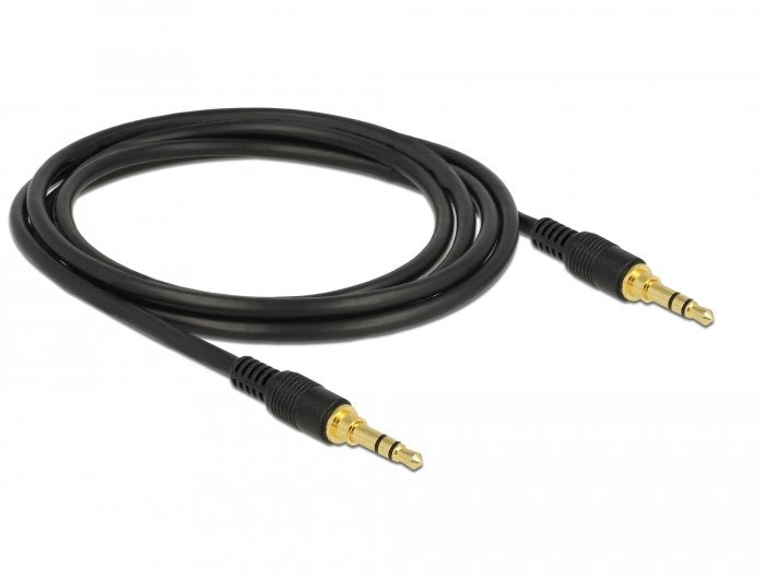 EAN 4043619855490 - DeLOCK 85549 cable de audio 2 m 3,5mm Negro imagen 3