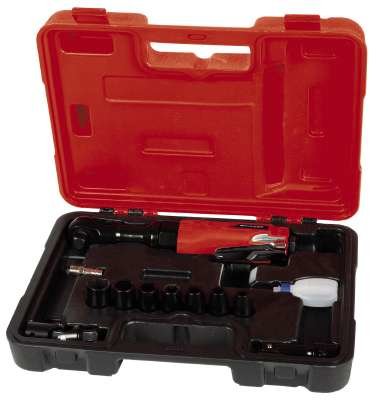 Einhell Roller De Rata De Aire Comprimido Tc-P-P 68, Llama De Impacto Rojo/Negro, Par Solemizado De 68 Nm, 1/2 ", Incl. 7 Alfileres, Maletas 4139180