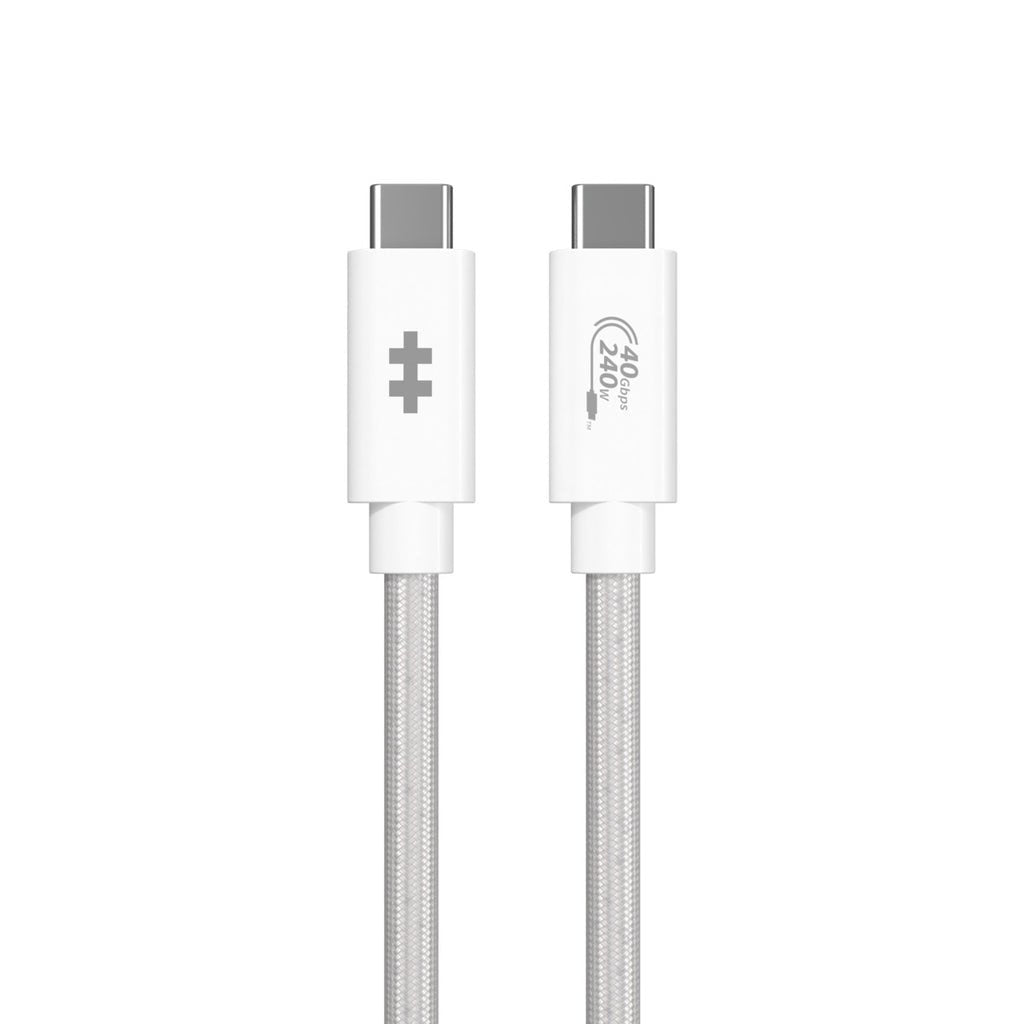 Cable Hyper Hyperdrive Next  Usb Usb4 Gen 3x2 1,2 M Usb C Blanco