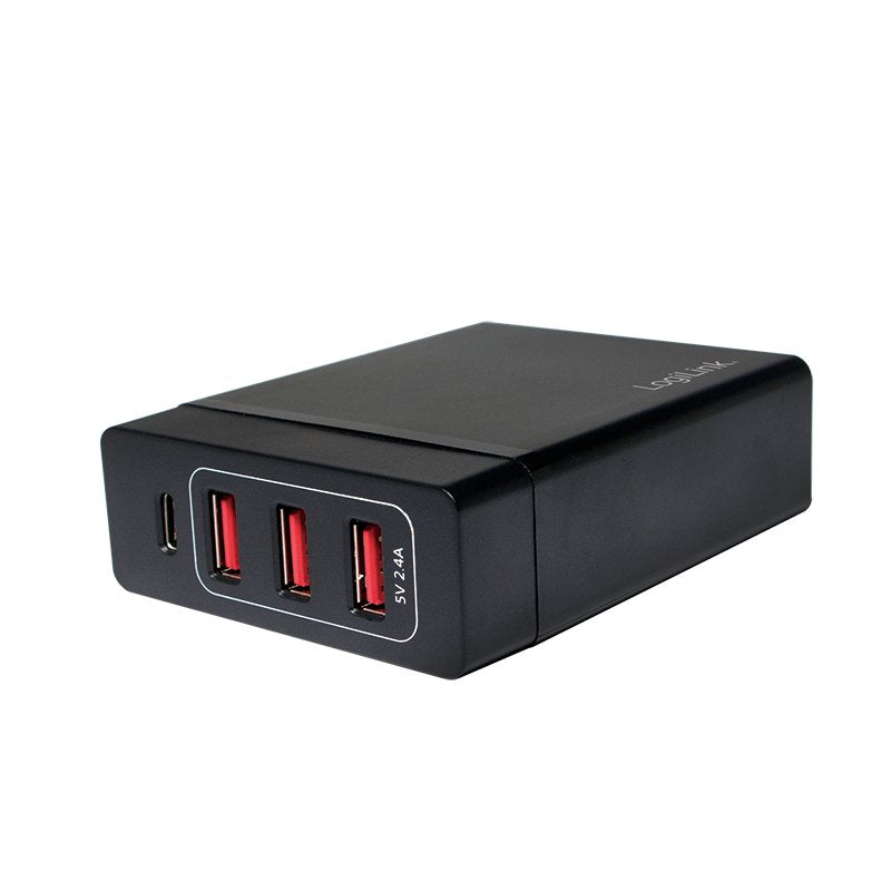 Logilink Pa0122 Cargador De Dispositivo Móvil Interior Negro