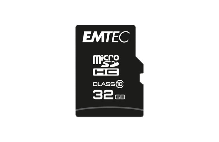 Memoria Sd Micro 32gb Emtec 20mb/S Sd + Adapter Class 10 Ecmsdm32ghc10cg
