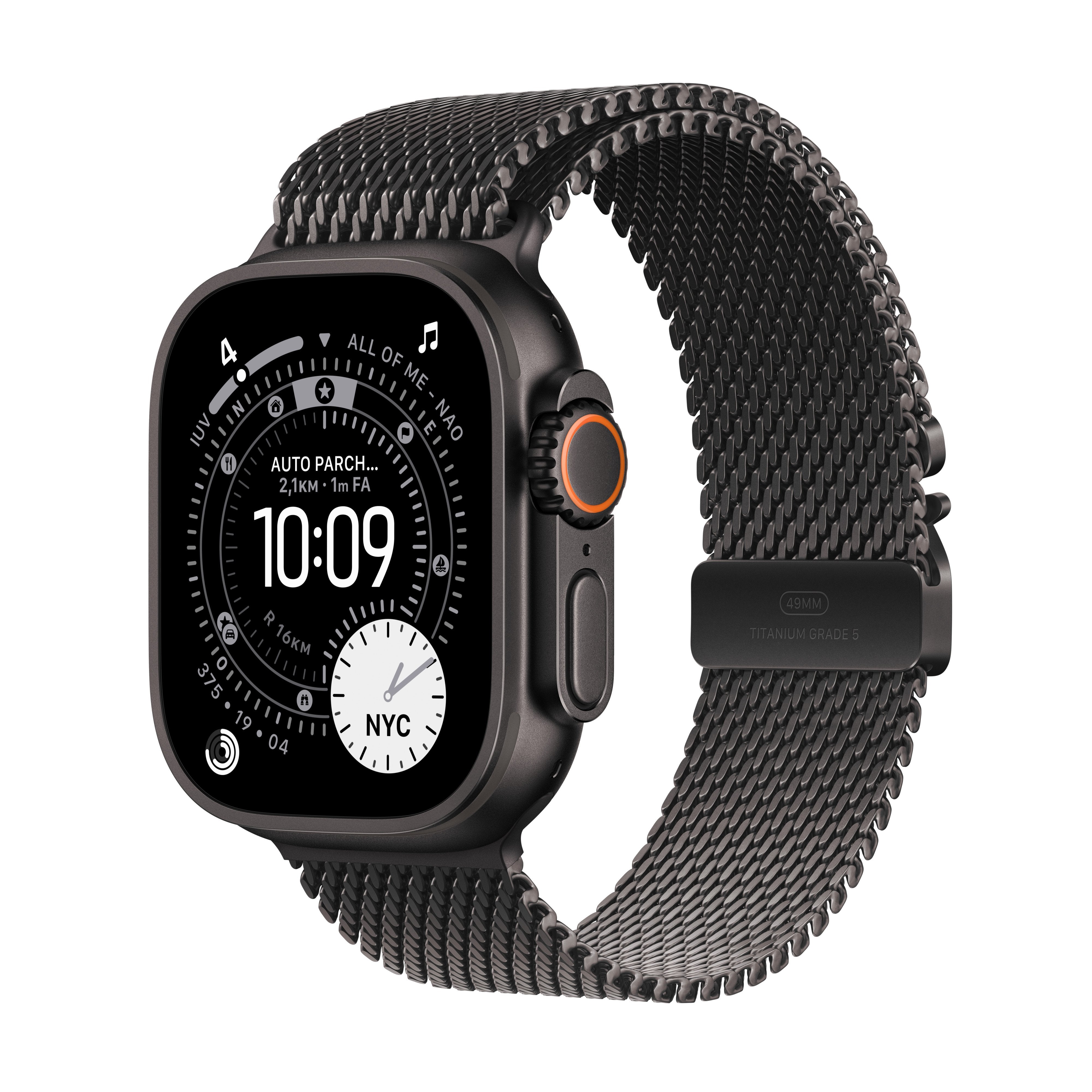 EAN 195950611038 - Apple Watch Ultra 3 OLED 49 mm Digital 422 x 514 Pixeles Pantalla táctil 5G Negro Wifi GPS (satélite) imagen 1