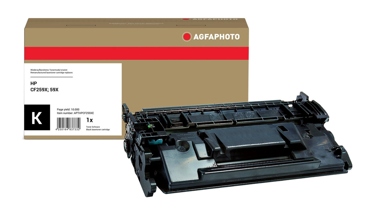 EAN 4250164837332 - AgfaPhoto APTHPCF259XE cartucho de tóner Compatible Negro imagen 1