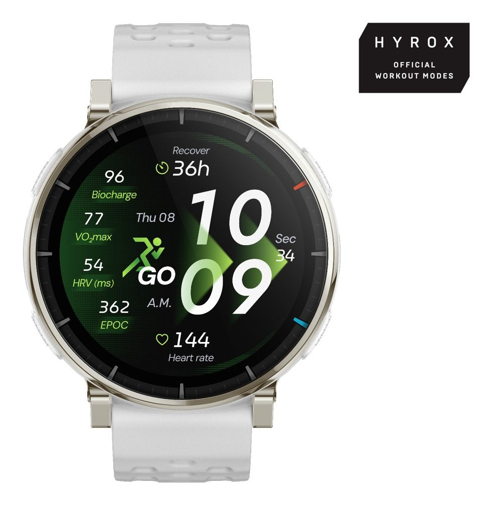 Smartwatch Amazfit Active 3 Premium Blanco Hyrox-Modus