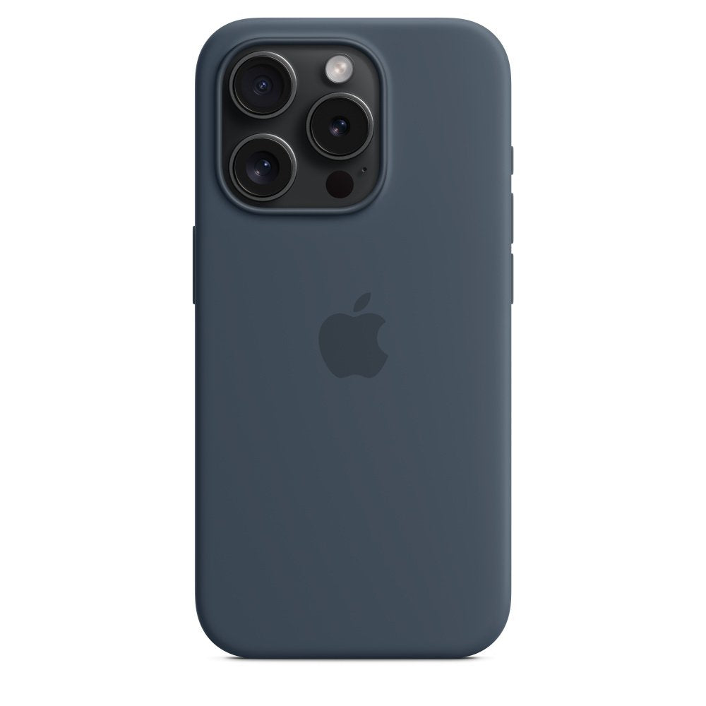 Apple Funda De Silicona Iphone 15 Pro Con Magsafe - Storm Blue